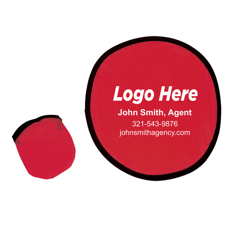 10" Flying Disk With Matching Pouch